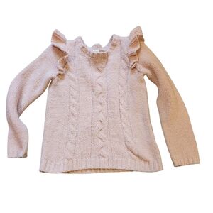 Carter's 7/7A Girls Pink Knit Sweater